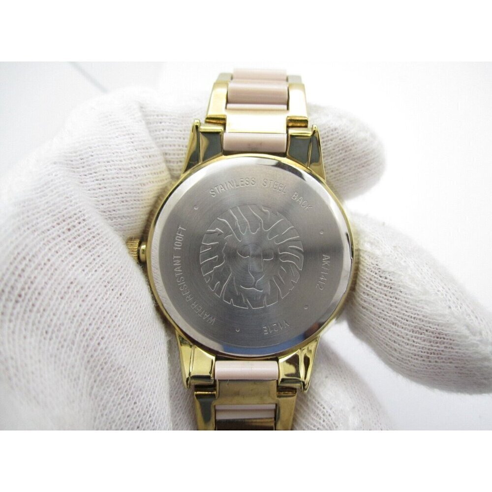 Women Anne Klein Quartz 100ft Wr Analog Mm Round Watch (H103) "New Battery" — image 3 of 8